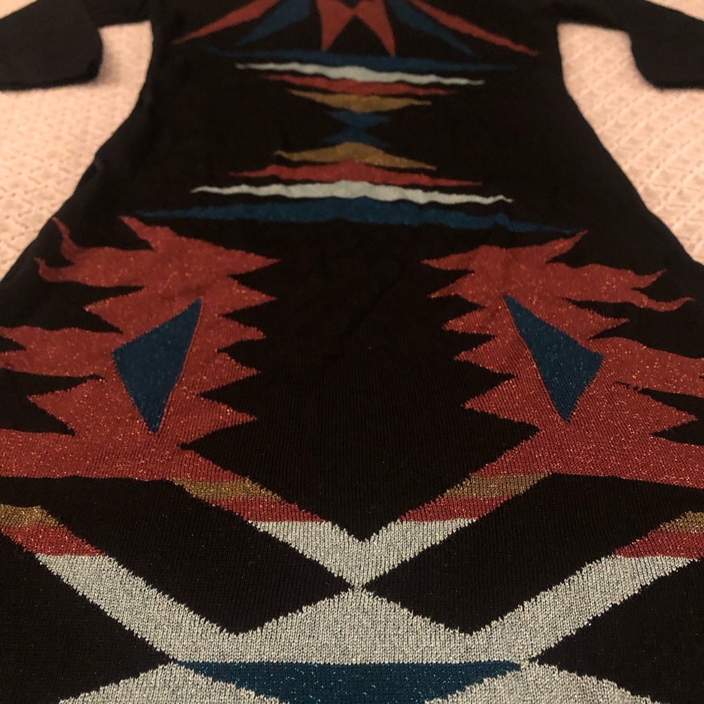 Bar lll Bodycon Jacquard Geometric Dress